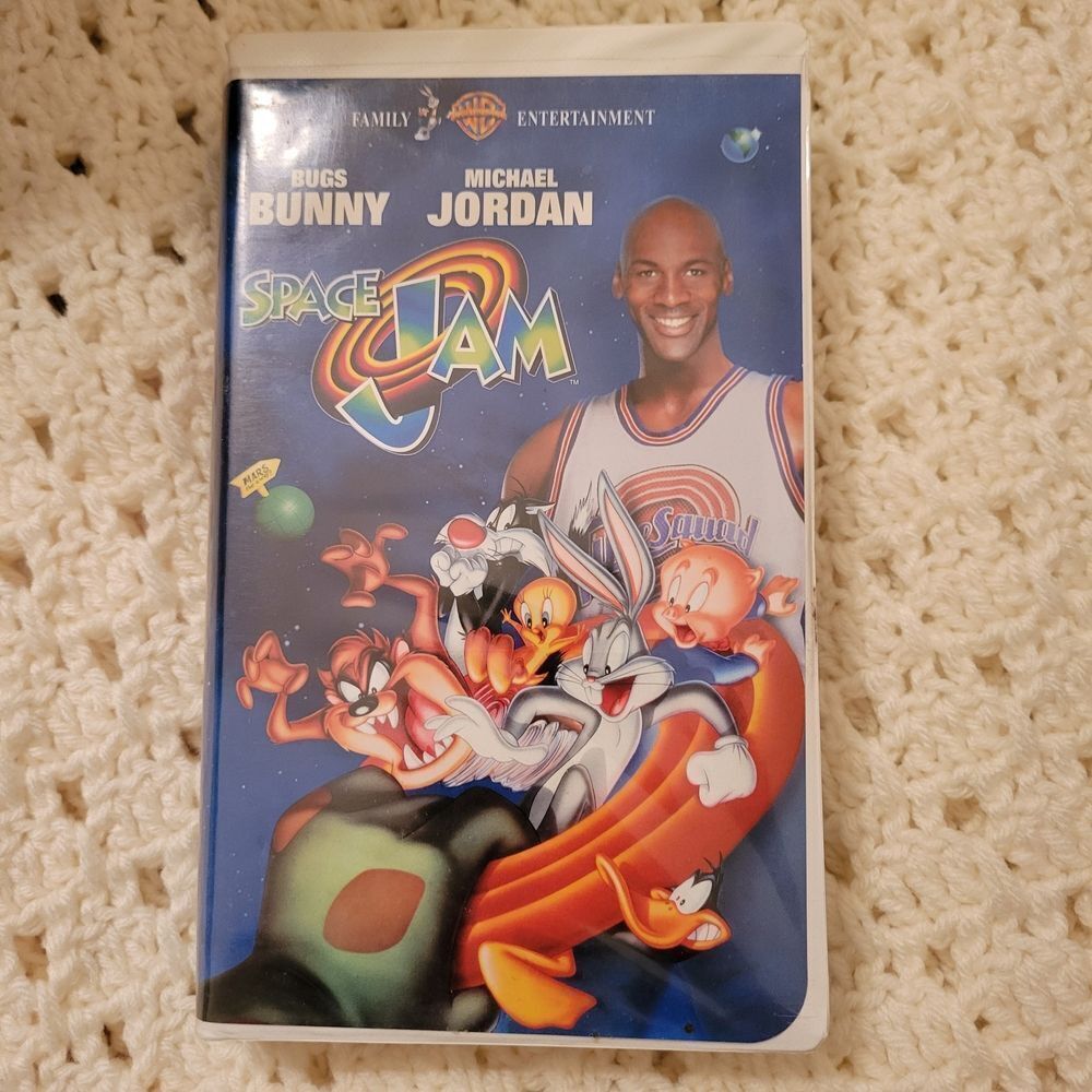 Space Jam VHS Tape